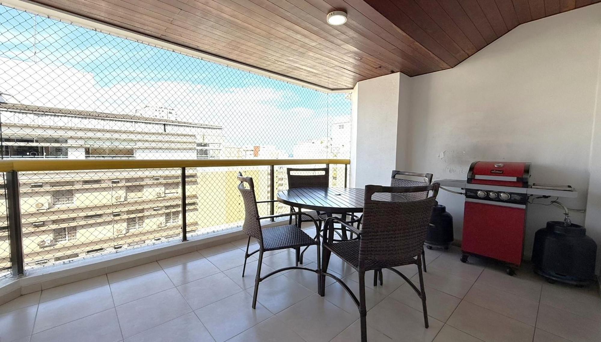 Flat A 1 Quadra Da Praia Das Pitangueiras - Ar Condicionado - 6 Pessoas 과루자 외부 사진